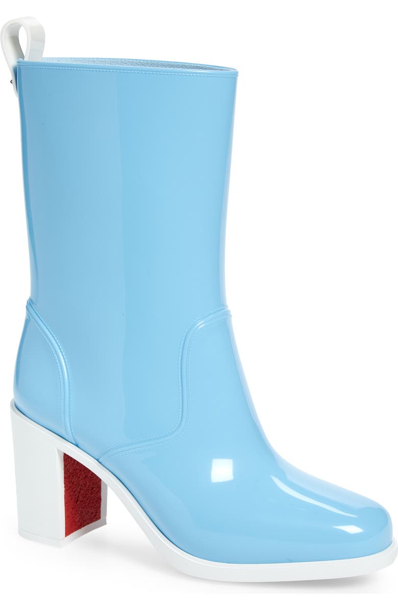 Christian Louboutin Loubirain Waterproof Bootie, Main, color,
