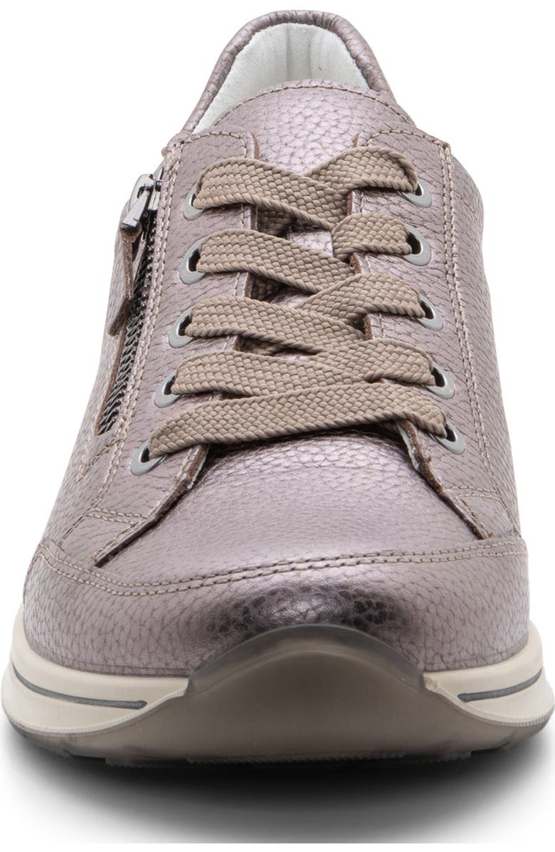 ara Oleanna Zip Sneaker, Alternate, color, Silver