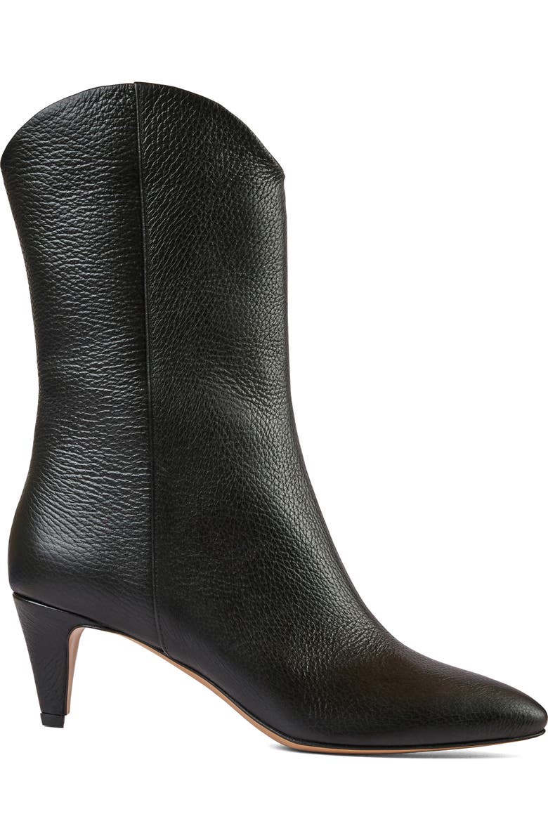 Bruno Magli Mandriana Kitten Heel Bootie, Alternate, color, Black Tumbled