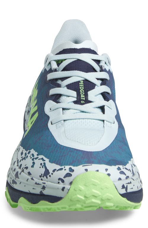 Hoka Speedgoat 6 Trail Running Shoe In Blue