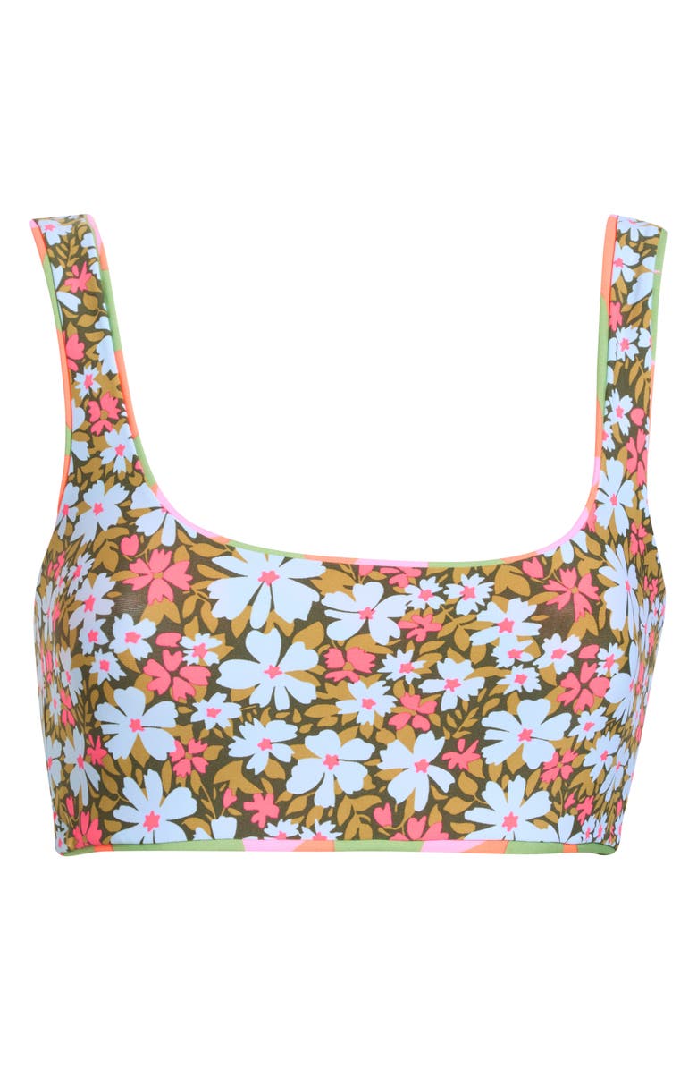 Maaji Izzy Reversible Bikini Top, Alternate, color, Pink