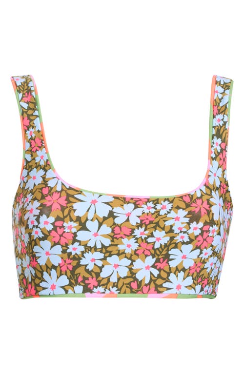 Maaji Izzy Reversible Bikini Top In Pink
