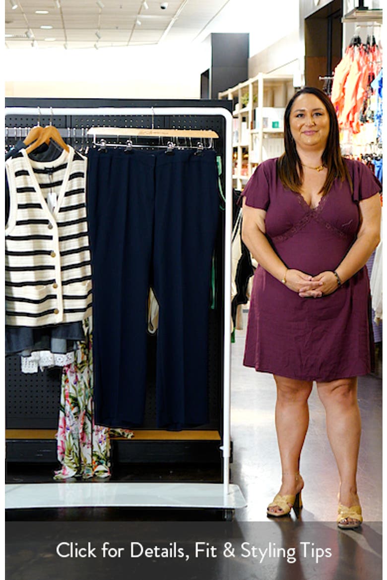 Moss Crepe Trousers video