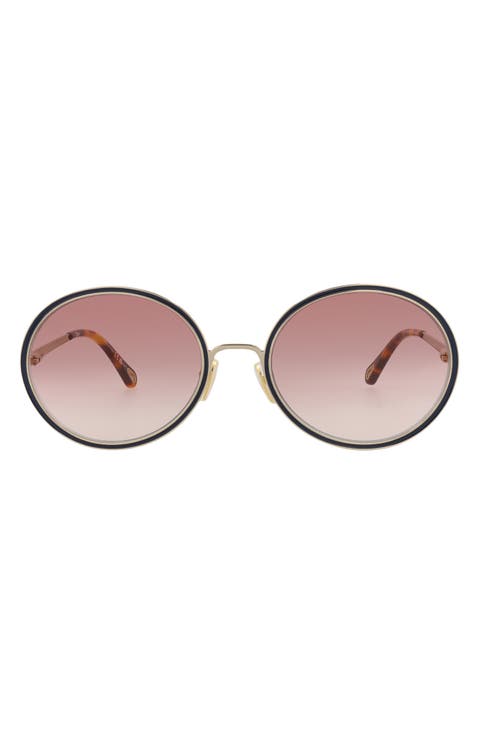 60mm Round Sunglasses