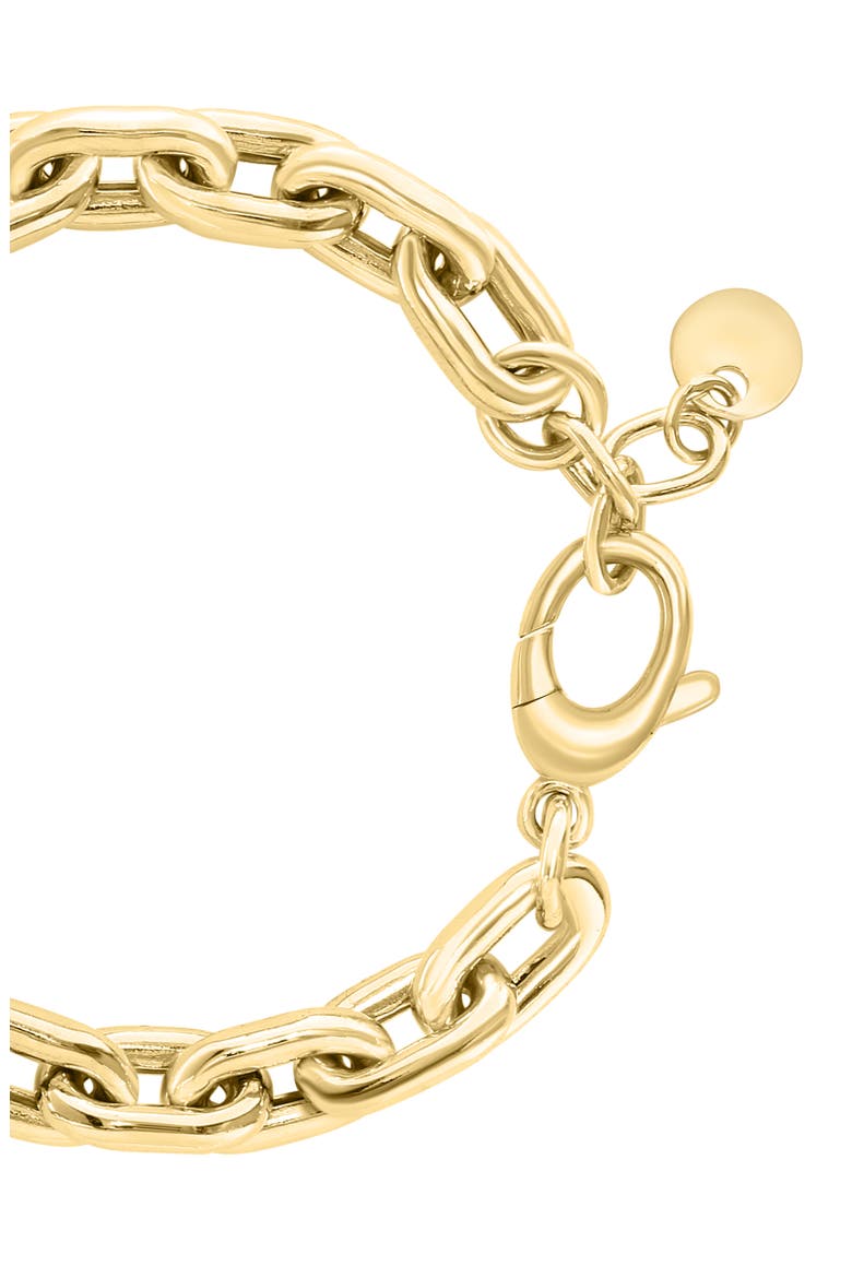 Oval Link Chain Bracelet, Alternate, color, GOLD
