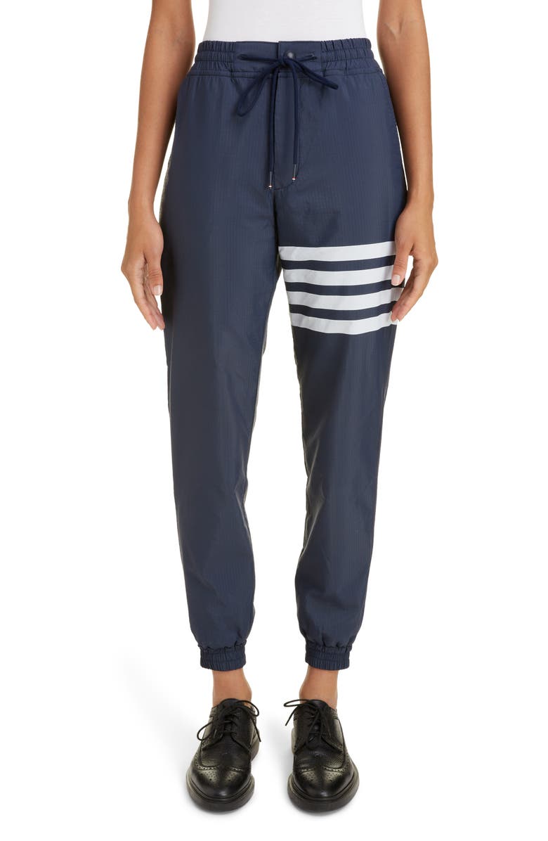 Thom Browne Stripe Leg Track Pants, Main, color, 