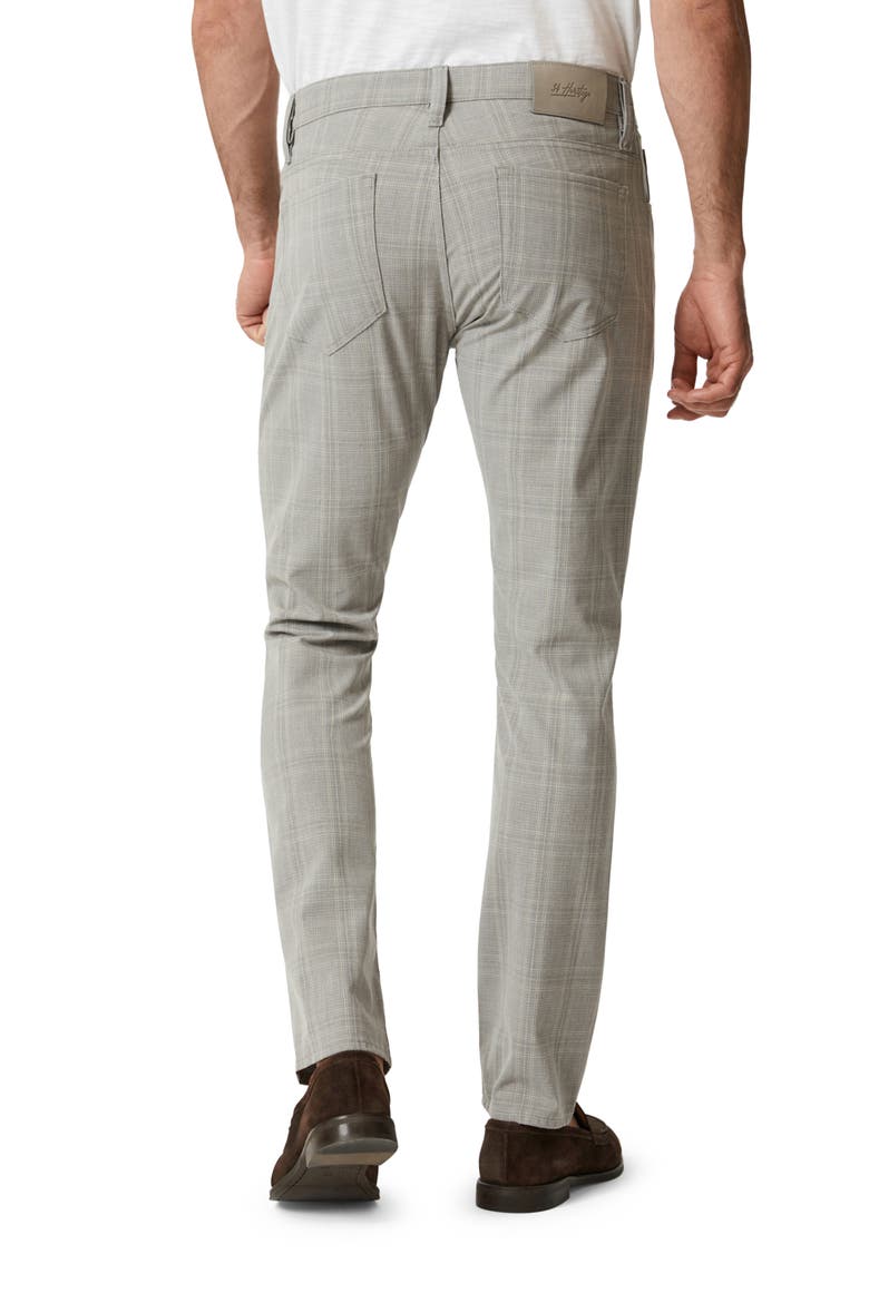 Courage Check Five-Pocket Straight Leg Pants, Alternate, color, GREY CHECKED