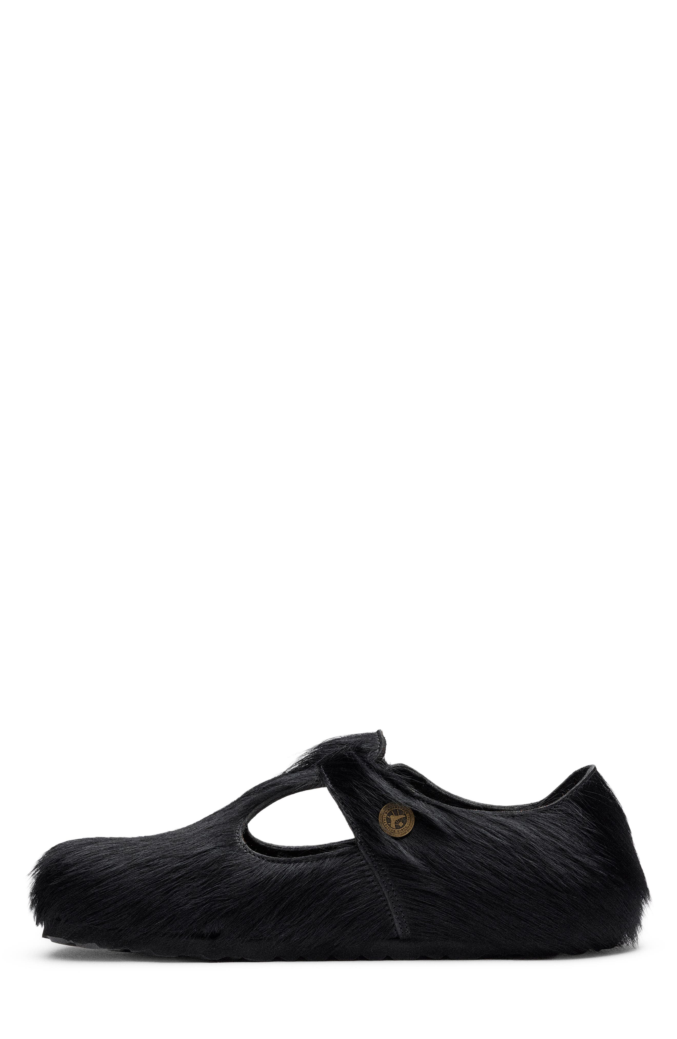 1774 BIRKENSTOCK x Song for the Mute Paris the Rebel Genuine Calf Hair Mary Jane Clog, Alternate, color, Black