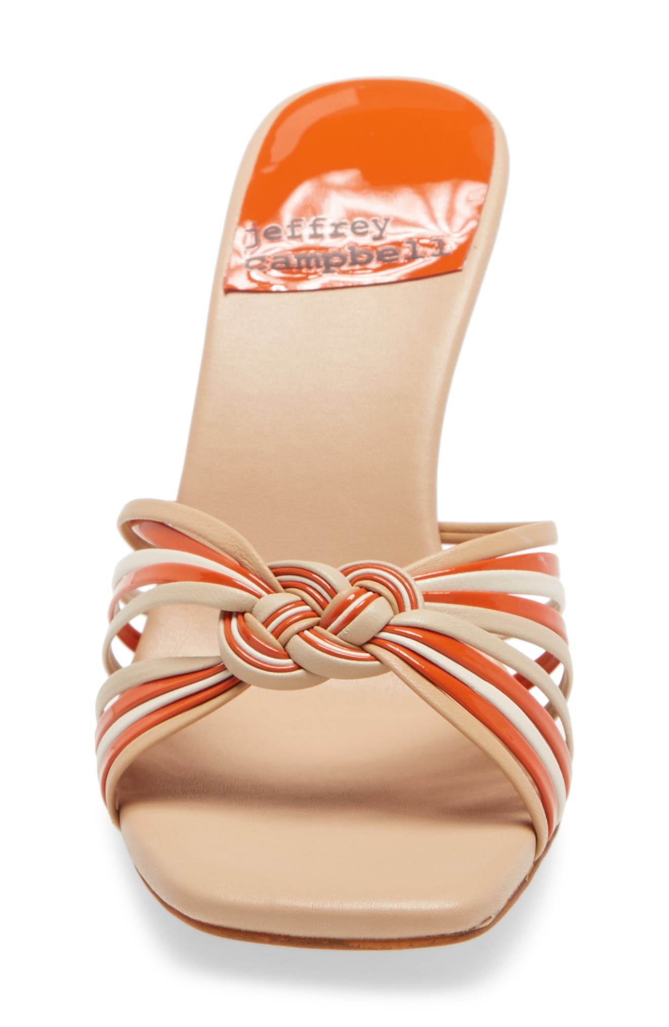 Faris Strappy Sandal, Alternate, color, NUDE ORANGE MULTI