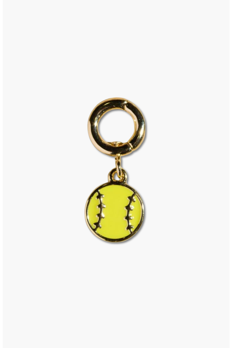 Softball Charm, Main, color, Citron
