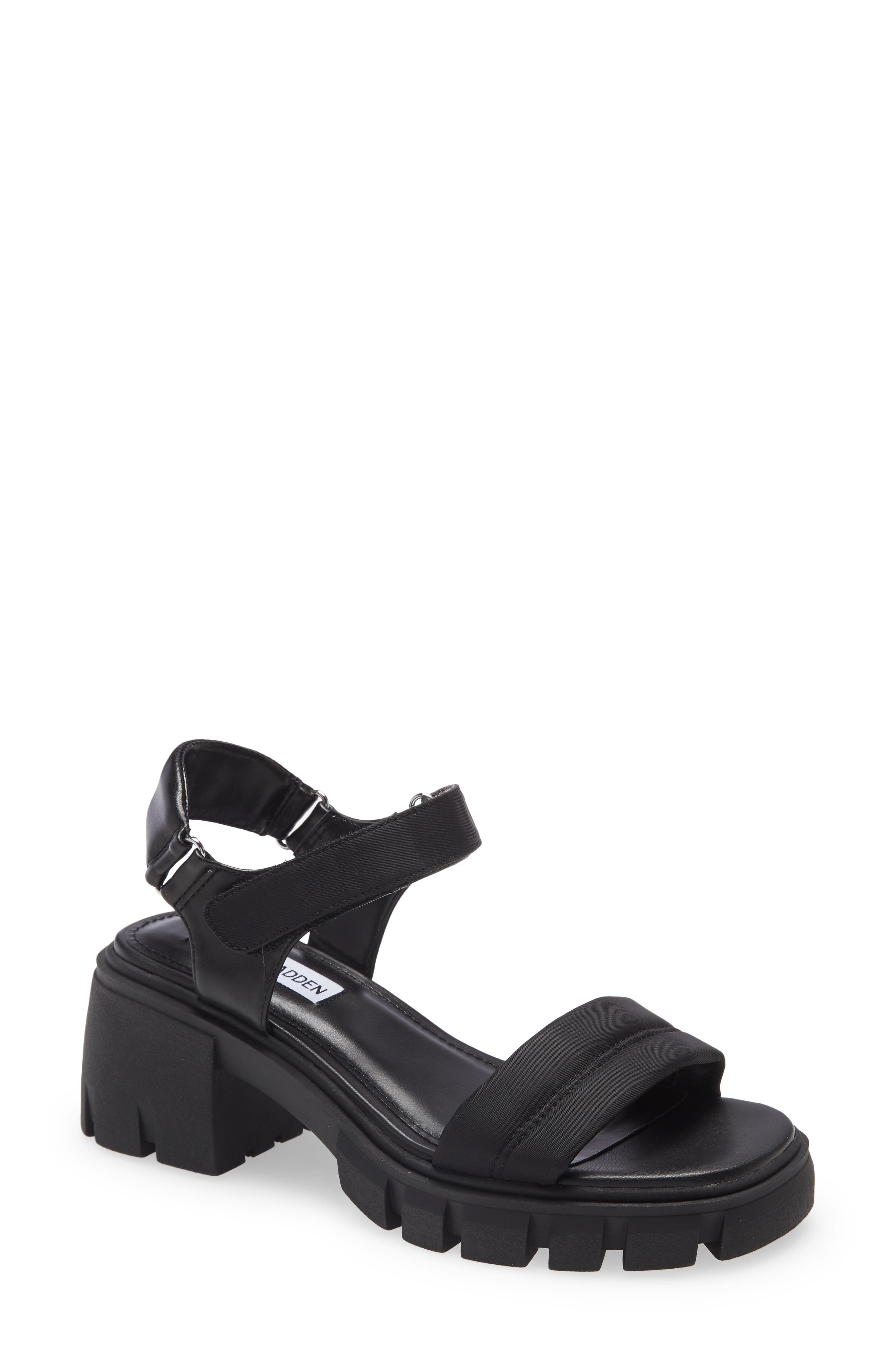 Steve Madden Louella Ankle Strap Sandal, Main, color, 