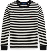 Polo Ralph Lauren Kids' Waffle Knit Long Sleeve Shirt