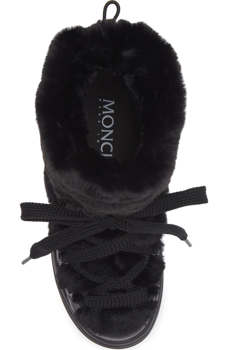 Moncler Insolux Faux Fur Trim Snow Boot, Alternate, color,