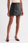 DL1961 Alma Leather Miniskirt