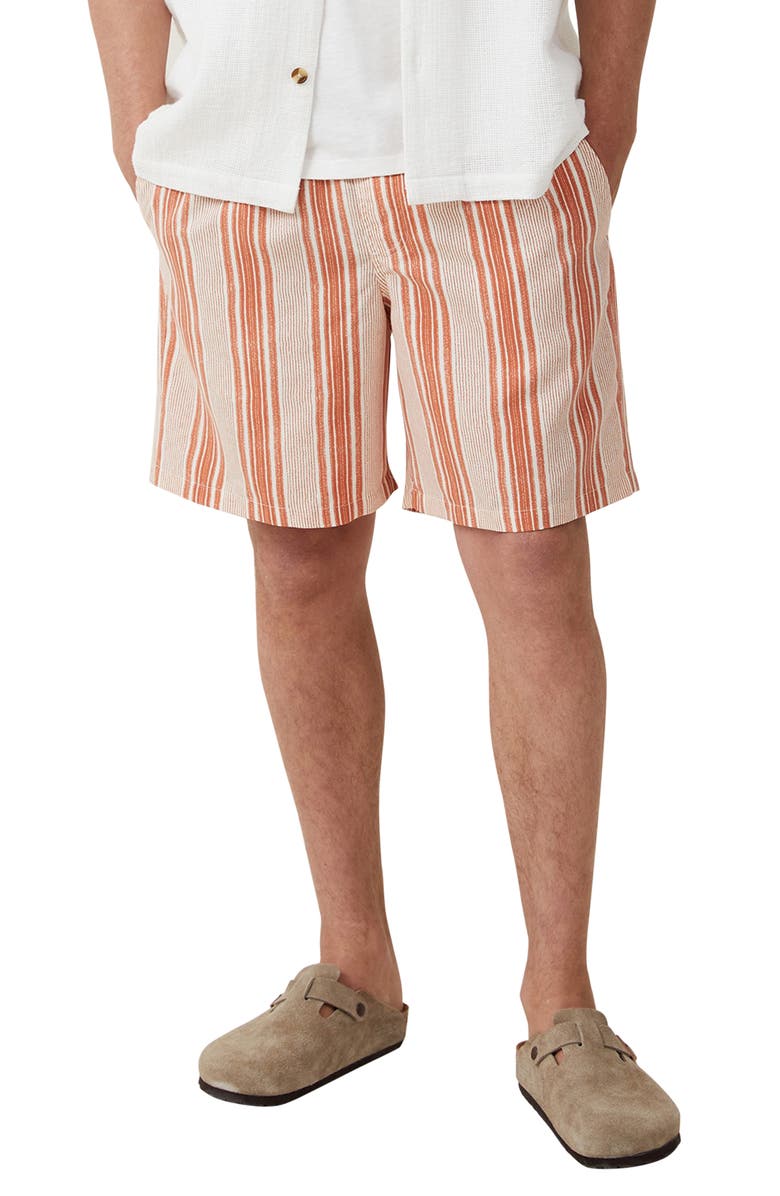 Cotton On Kahuna Stripe Shorts, Main, color, 