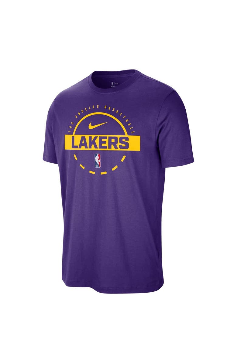 Nike Men's Nike Purple Los Angeles Lakers Authentic Practice T-Shirt, Alternate, color, Purple