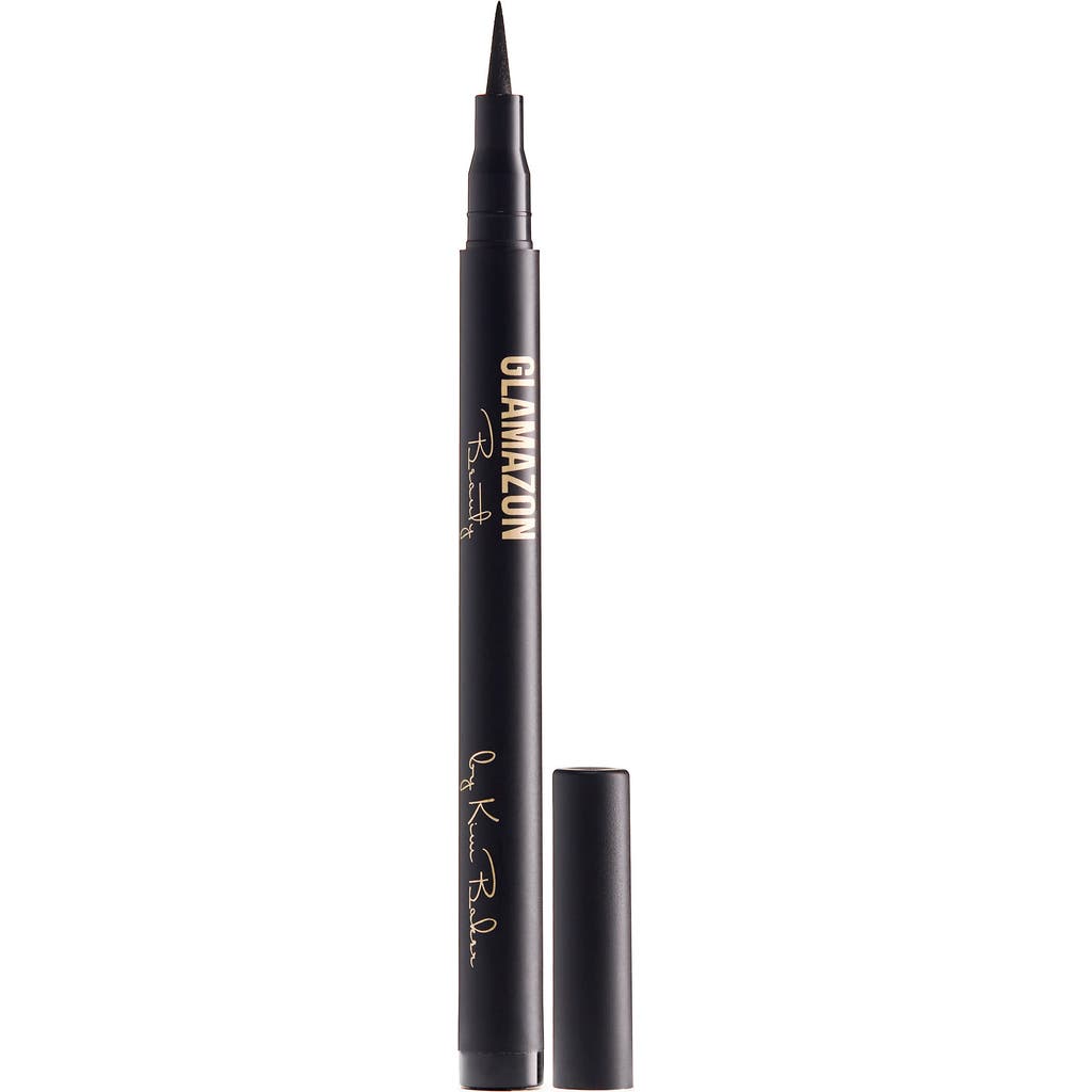 Glamazon Beauty Flawless Gel Eyeliner Pen In Black