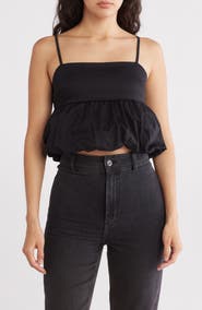 【新品タグ付き】LAUBEBLANC balloon peplum tops Balloon peplum Tops – L'AUBE BLANC