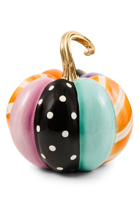 Whimsy Patchwork Medium Pumpkin