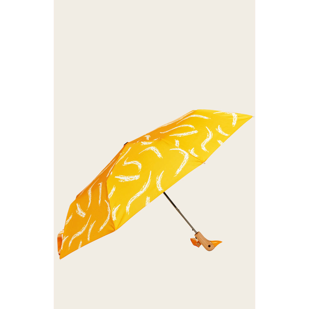 Original Duckhead Eco-friendly Compact Duck Umbrella In Yellow