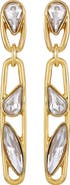 Vince Camuto Crystal Linear Drop Earrings