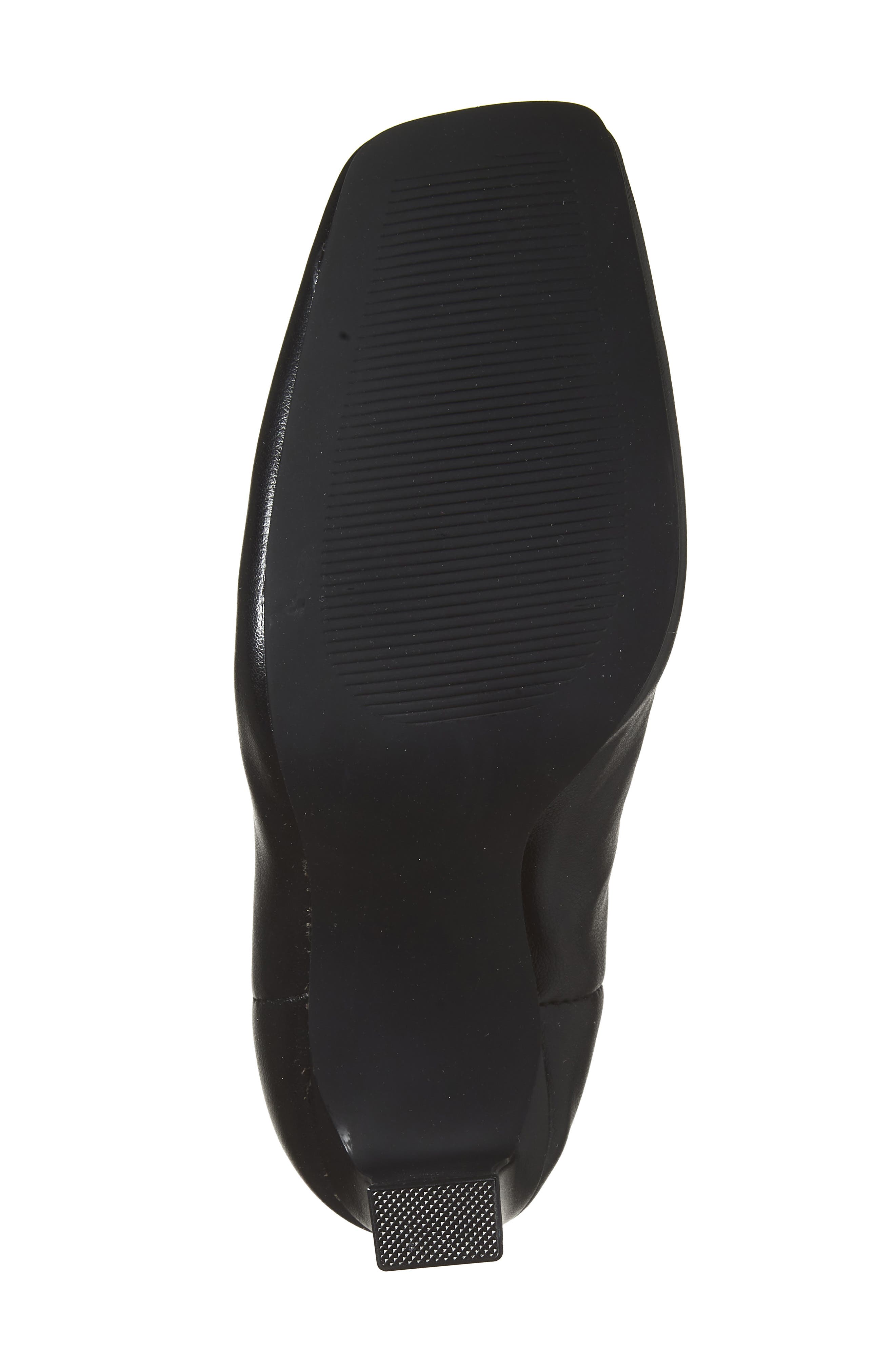 Steve Madden Khelan Square Toe Bootie, Alternate, color, Black