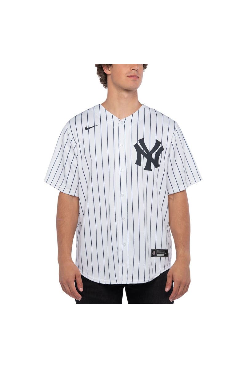 Nike Men's Nike DJ LeMahieu White New York Yankees Home Replica Player Name Jersey, Alternate, color,