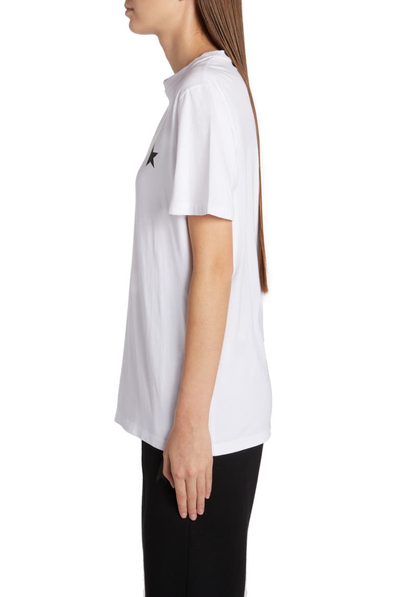 Regular Fit Small Star Logo Graphic T-Shirt, Alternate, color, OPTIC WHITE/ BLACK