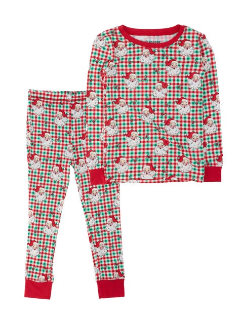 SoftSnooze Gender Incusive Holiday Long Sleeve Pajama Set