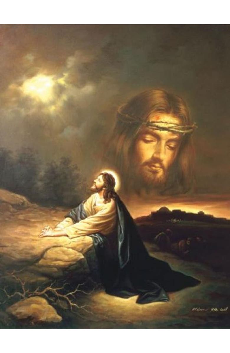 Sunsout Praying at Gethsemane 500 piece Jigsaw Puzzle for Adults, Alternate, color, Multicolor