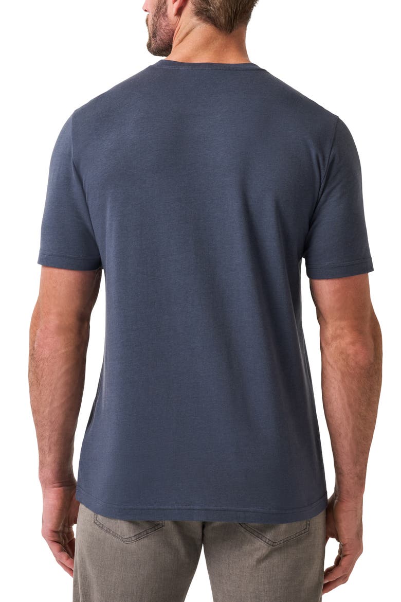 Cloud V-Neck T-Shirt, Alternate, color, BLUE NIGHTS