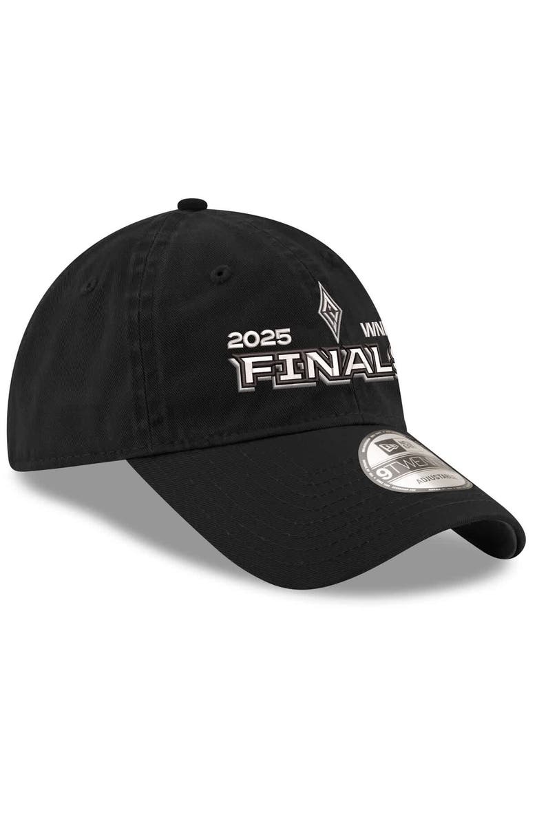 New Era Men
s New Era Black Las Vegas Aces 2025 WNBA Finals 9TWENTY Adjustable Hat, Alternate, color, Black