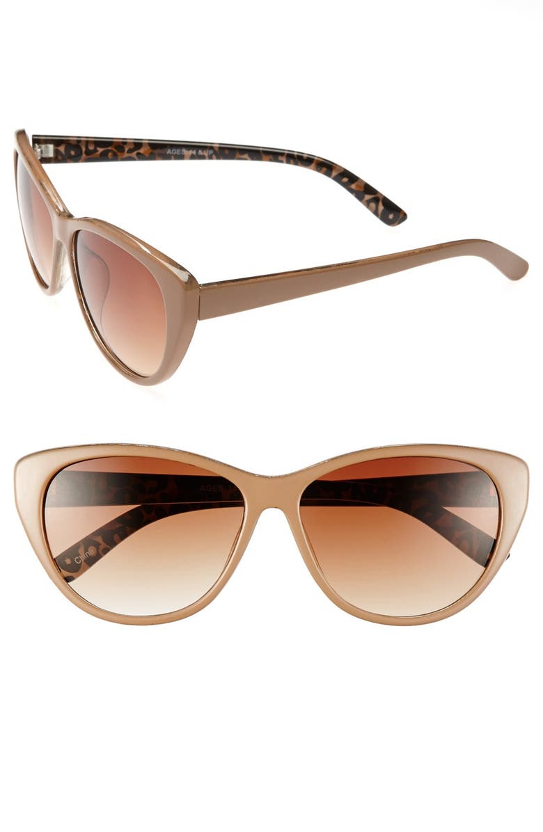 FE NY 'Hialeah' 58mm Sunglasses, Main, color,