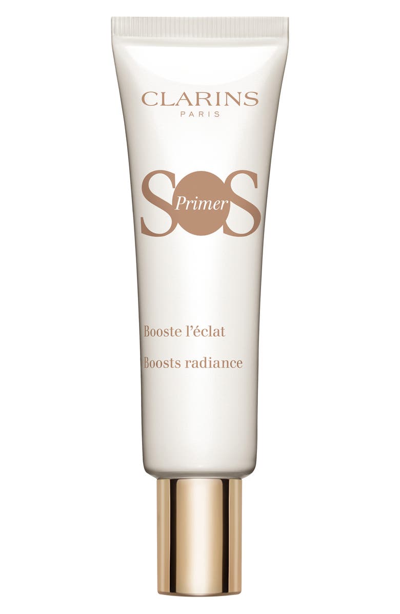 Clarins SOS Color Correcting & Hydrating Makeup Primer, Main, color, White