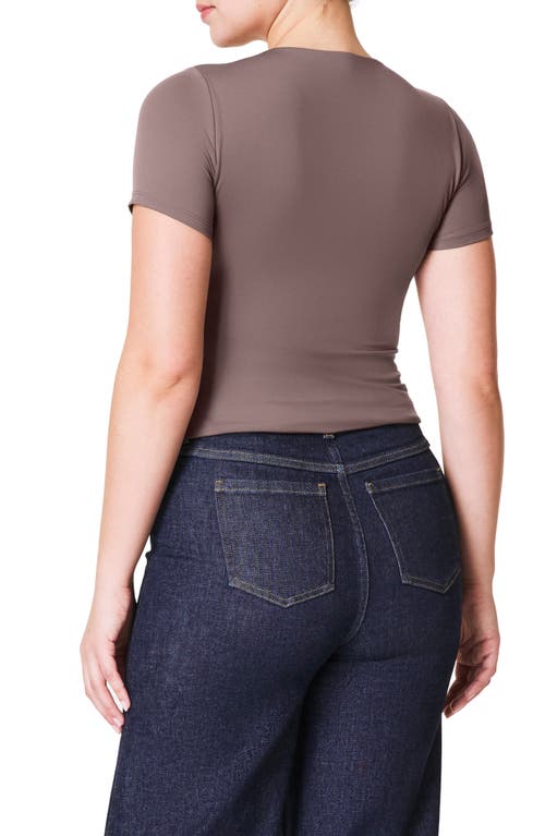 Spanx ® Smooth™ Jersey Crewneck T-shirt In Smoke