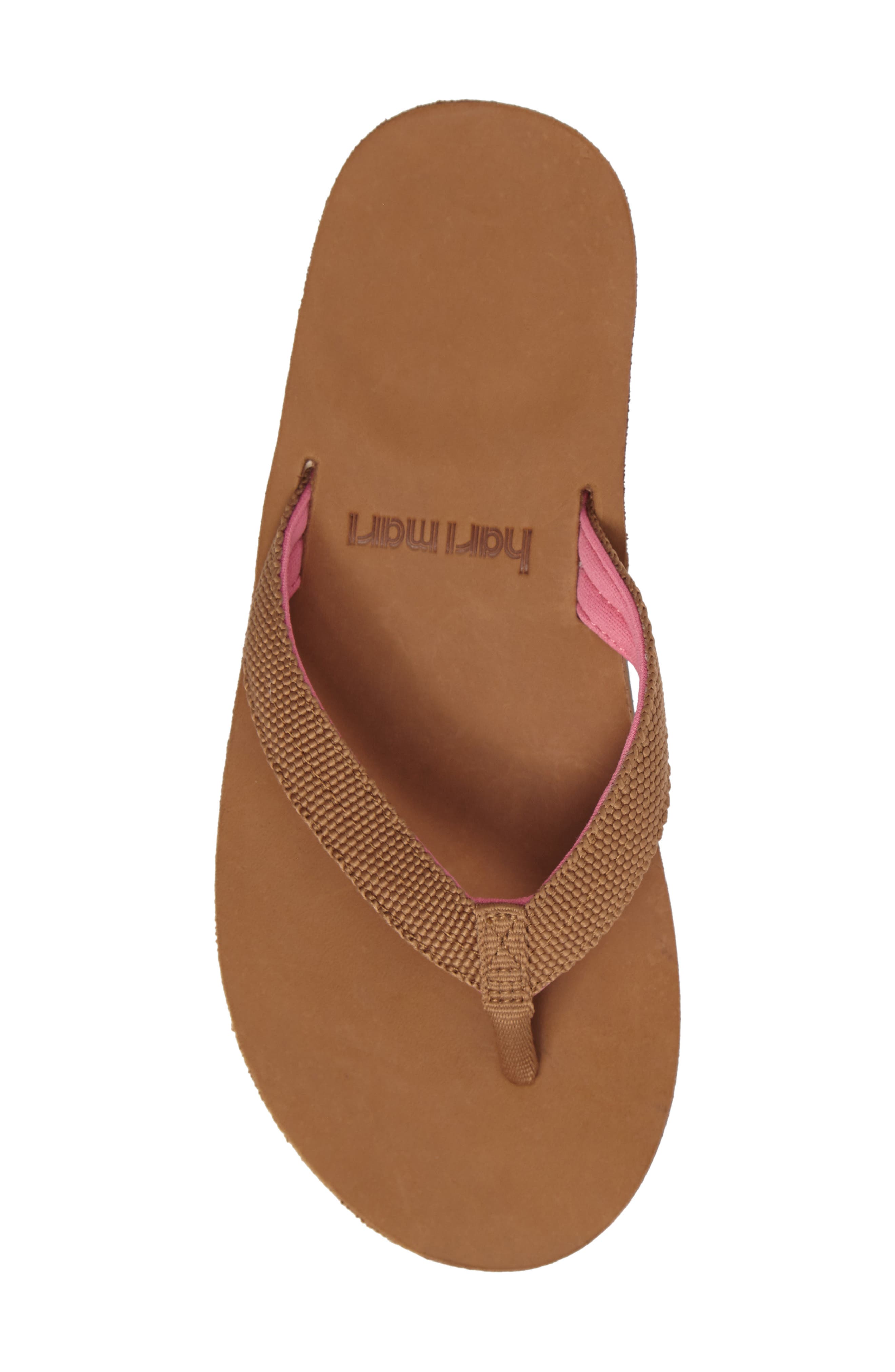 Scouts Flip Flop, Alternate, color, TAN/ SHELL PINK