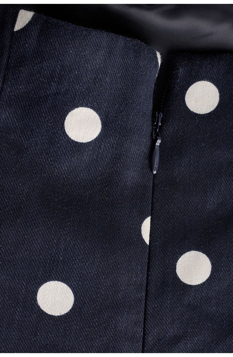 NEXT Textured Spot Strapless Top, Alternate, color, Black