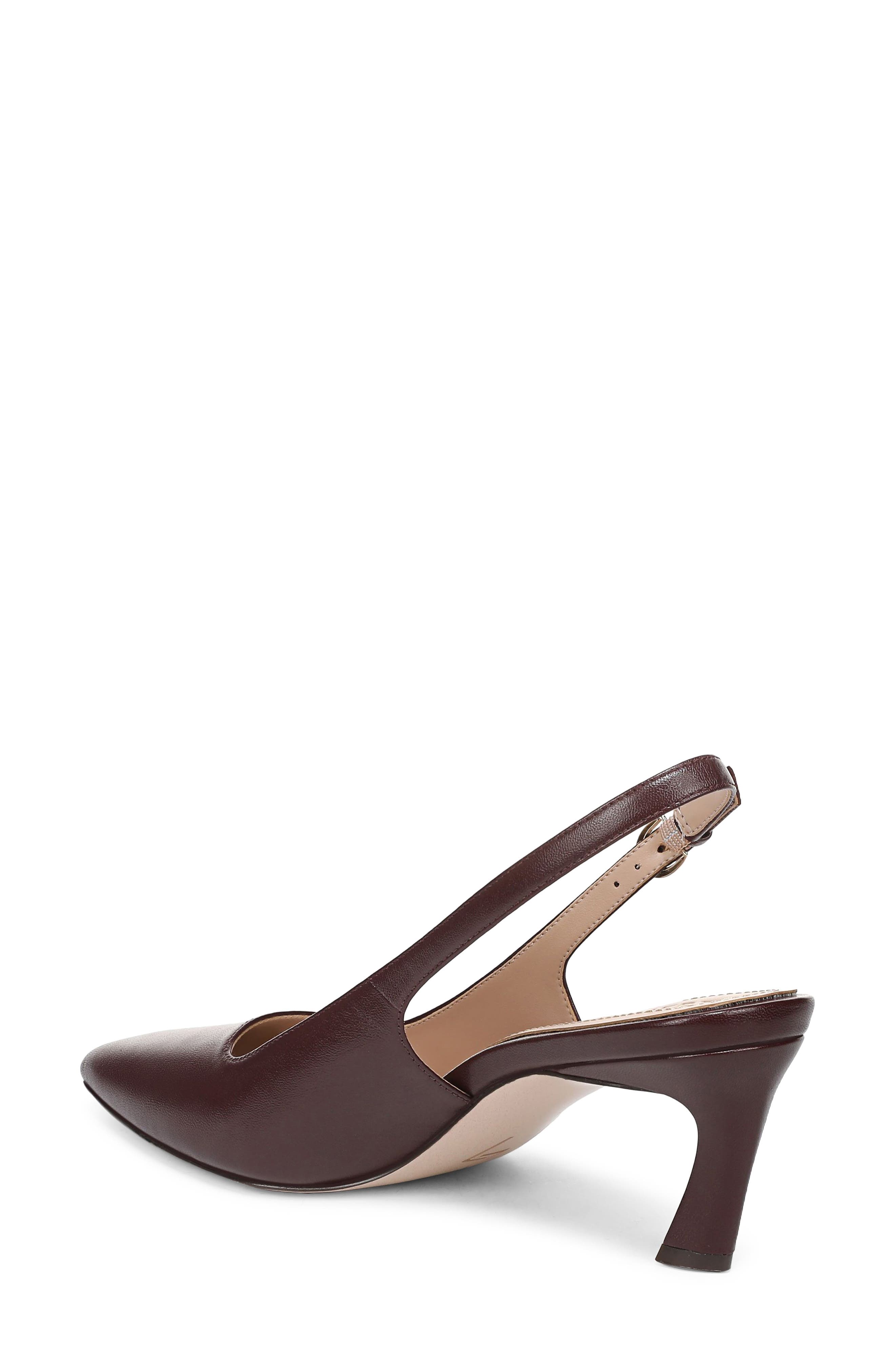 Madison Slingback Pointed Toe Pump, Alternate, color, CABERNET