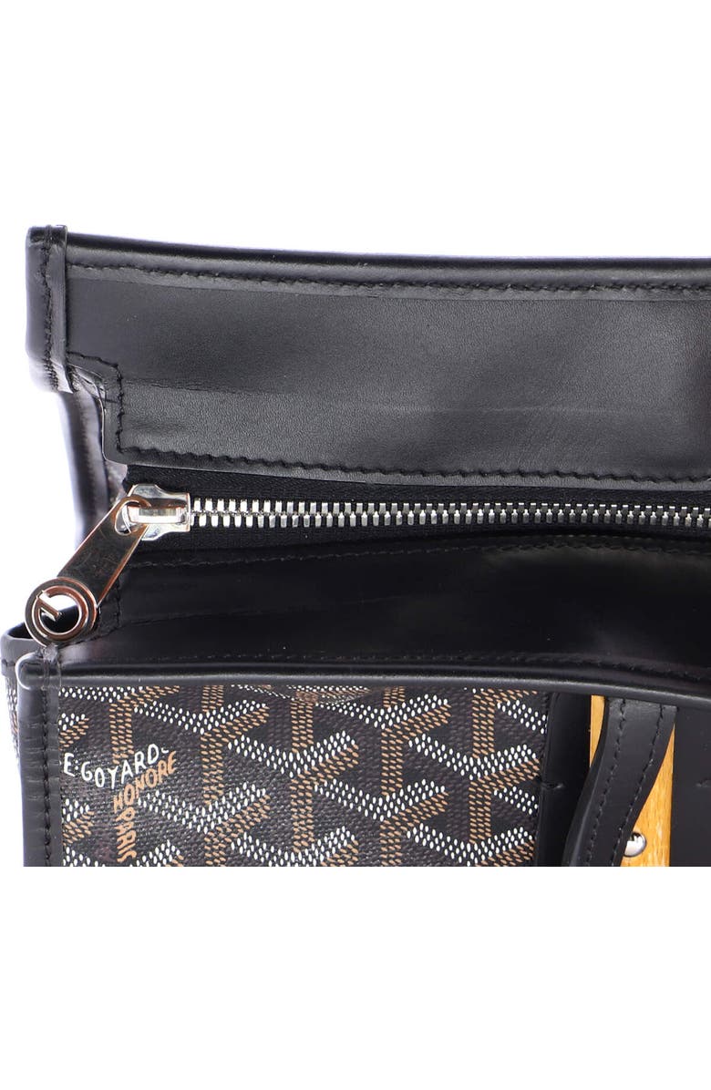 Pre-Owned Goyard Marquises Bag Coated Canvas, Alternate, color, Black