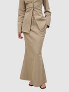 Pretty Lavish Myley Flare Maxi Skirt