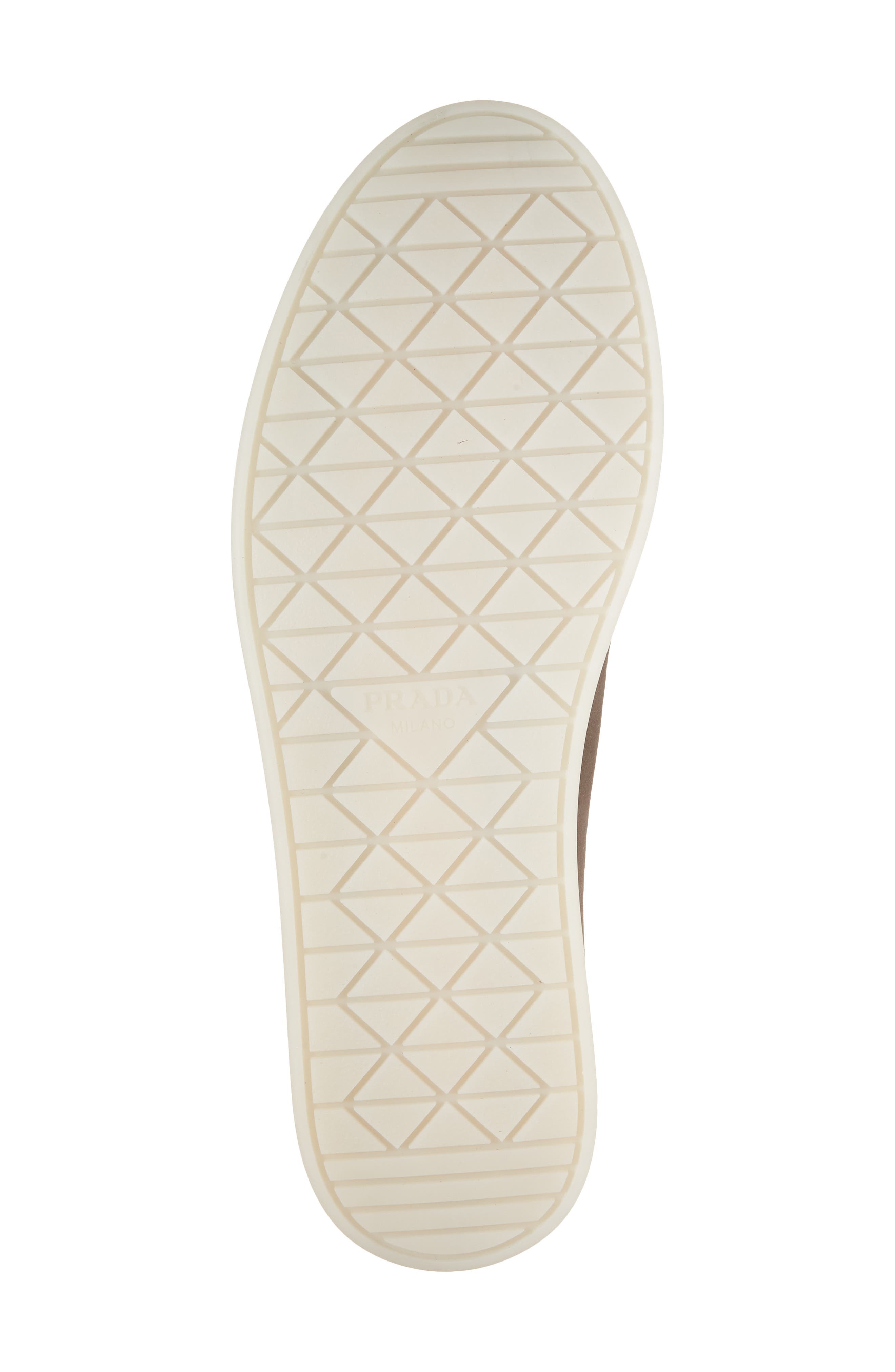 Prada St. Tropez Boat Shoe, Alternate, color, Moro