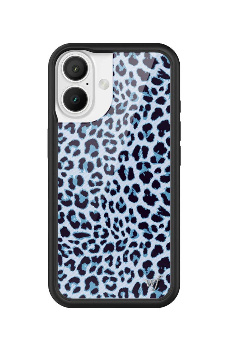 Meow | Blue iPhone Case, Alternate, color, Blue