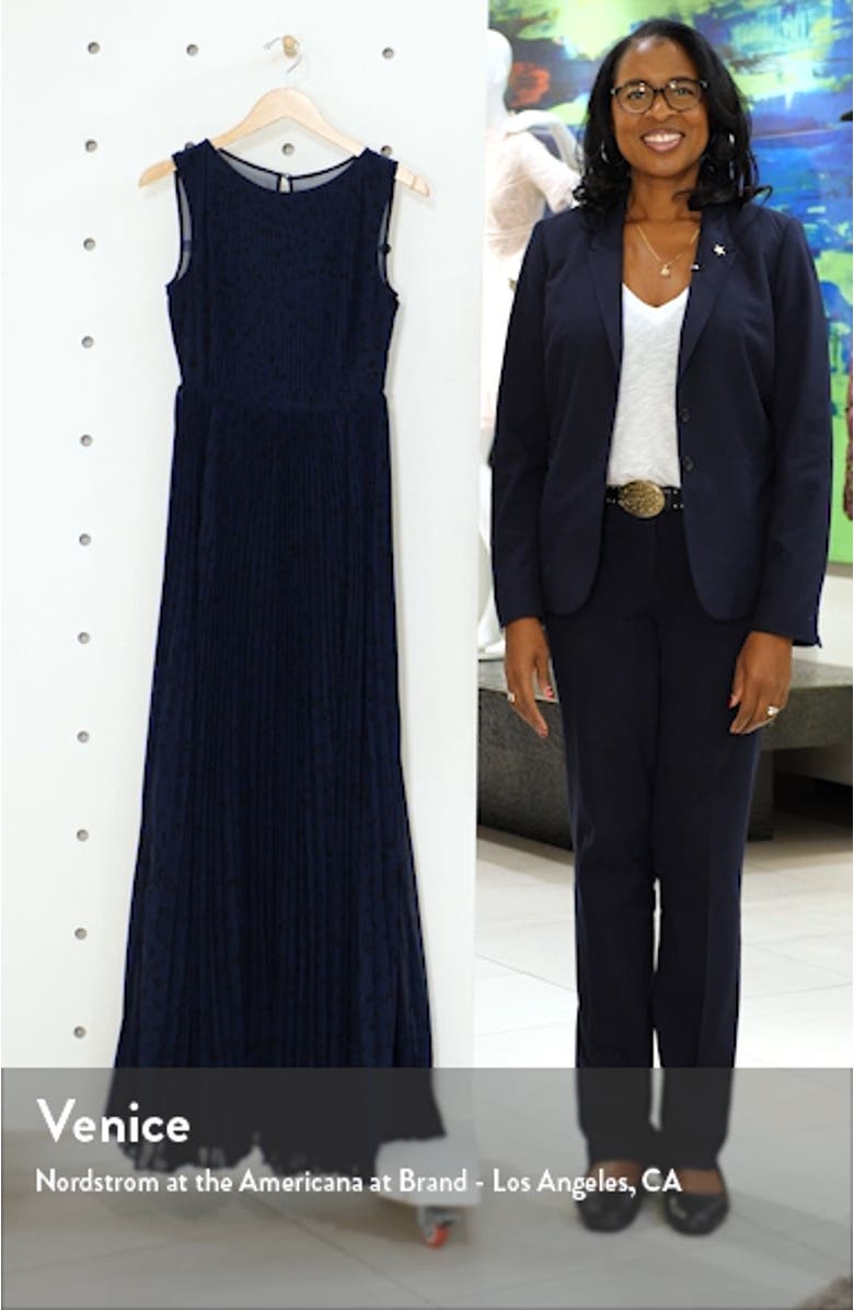 The Luna Pleat Gown, sales video thumbnail