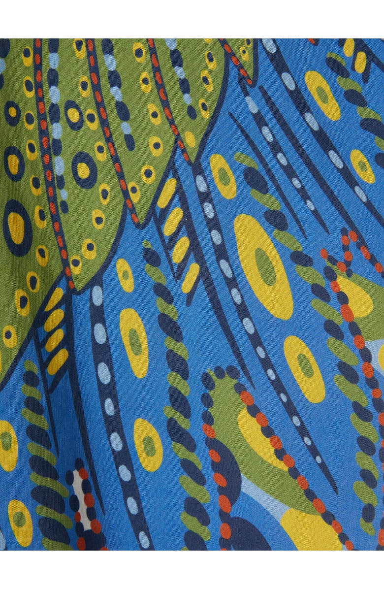 La DoubleJ Mini Foulard Shirt Chakra Placée Multicolor, Alternate, color, 