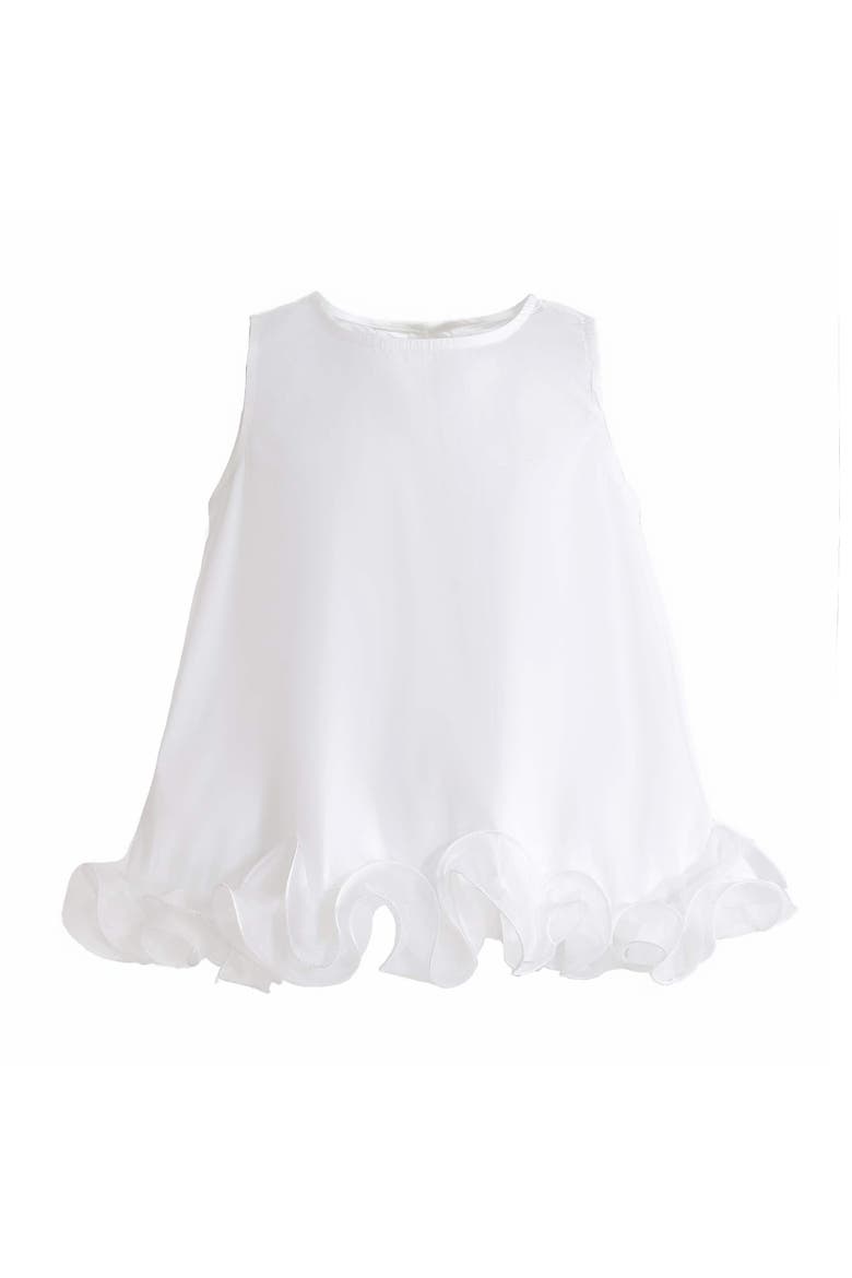 Ruffle Puff Skirt Set, Alternate, color, White