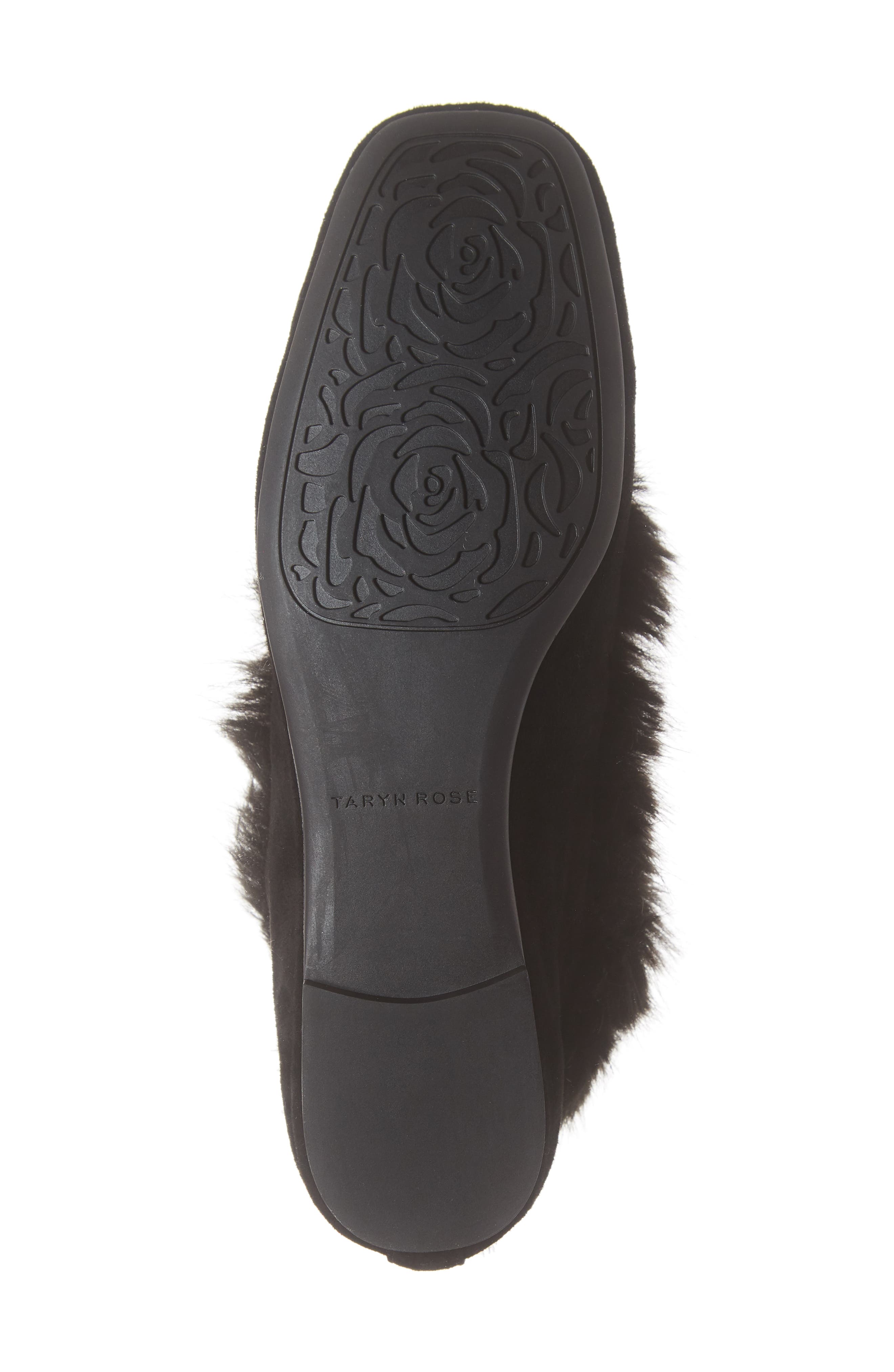 Taryn Rose Ryanne Water Resistant Faux Fur Flat, Alternate, color, 
