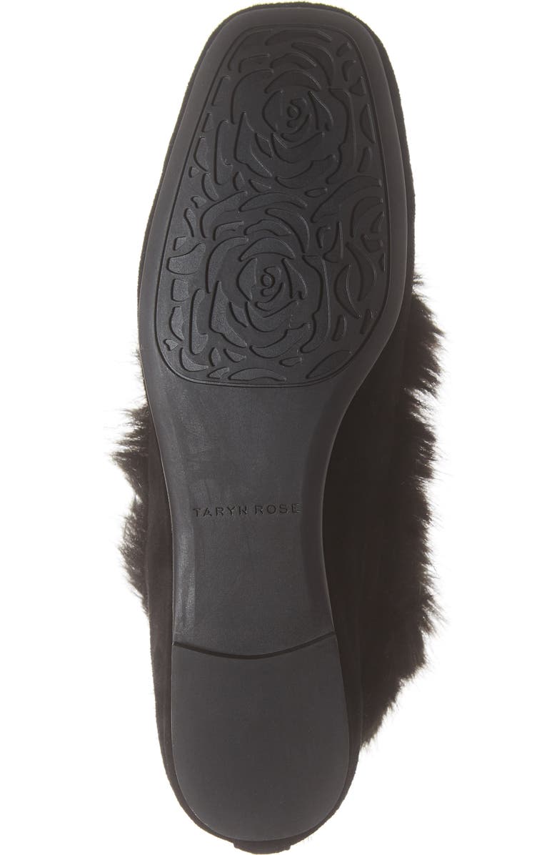Taryn Rose Ryanne Water Resistant Faux Fur Flat, Alternate, color,