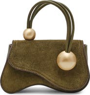 Cult Gaia Kazia Nano Leather Crossbody Bag