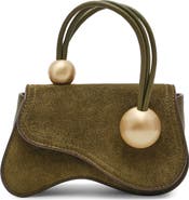 Cult Gaia Kazia Nano Leather Crossbody Bag