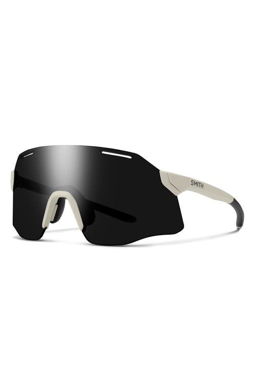 Smith Vert 139mm Chromapop™ Polarized Shield Sunglasses In Black